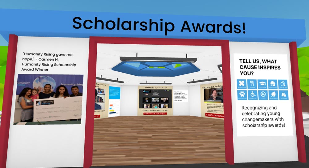 Scholarship Awards in the Metaverse
